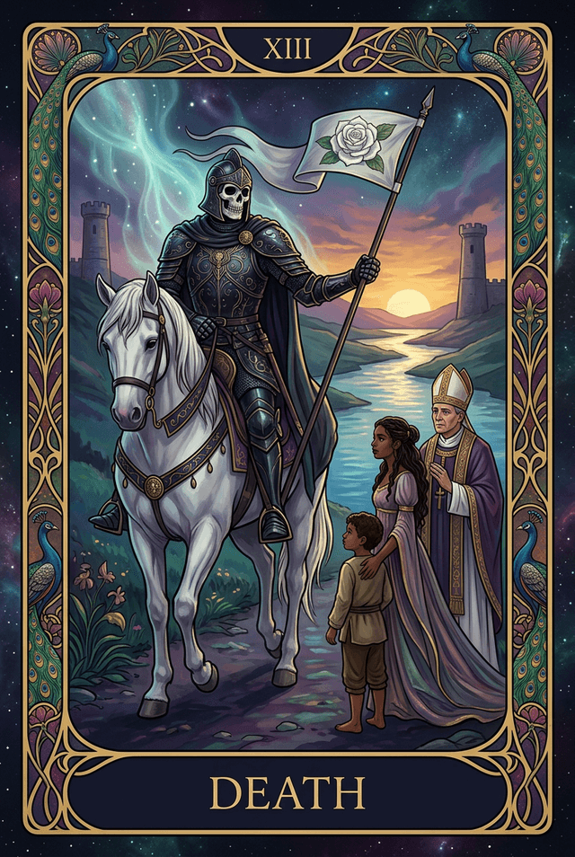 Death tarot card artwork