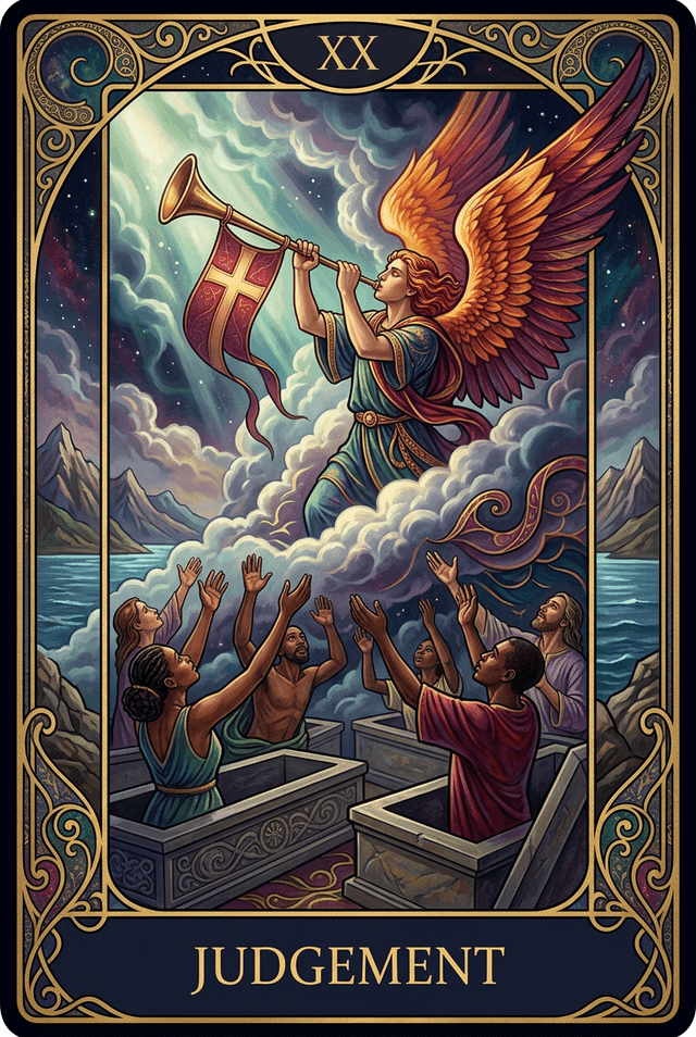 Judgement tarot card artwork