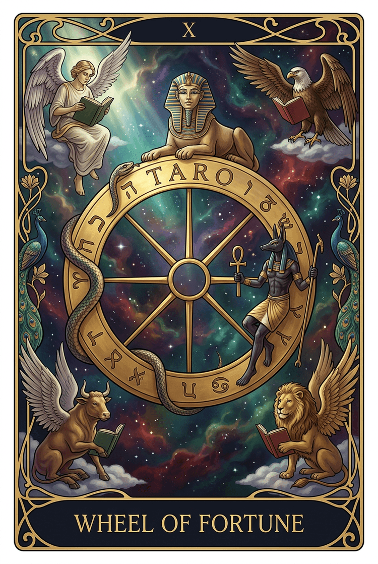 Wheel Of Fortune tarot card