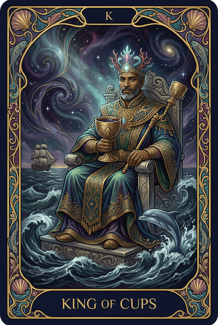 King Of Cups tarot card