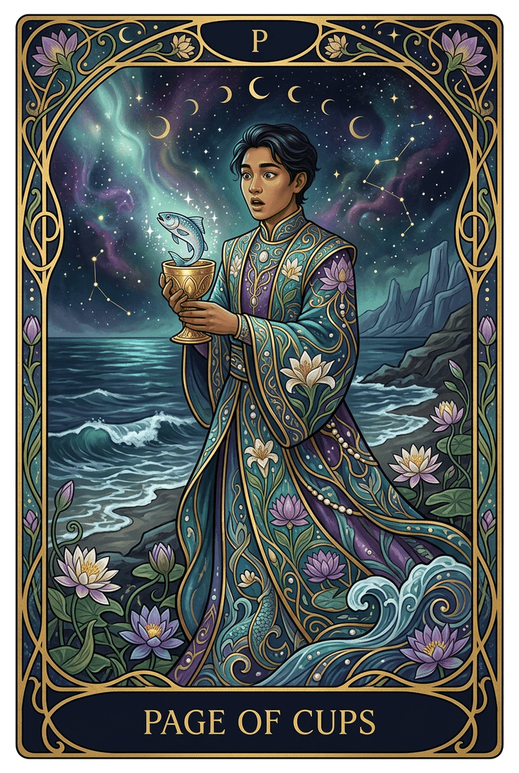 Page Of Cups tarot card