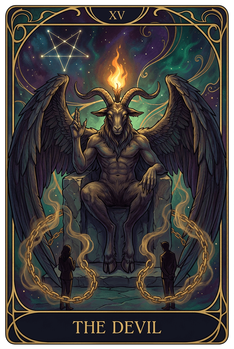 The Devil tarot card